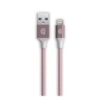 Griffin Premium Braided Lightning Cable Rose Gold, 5ft (1.5m)